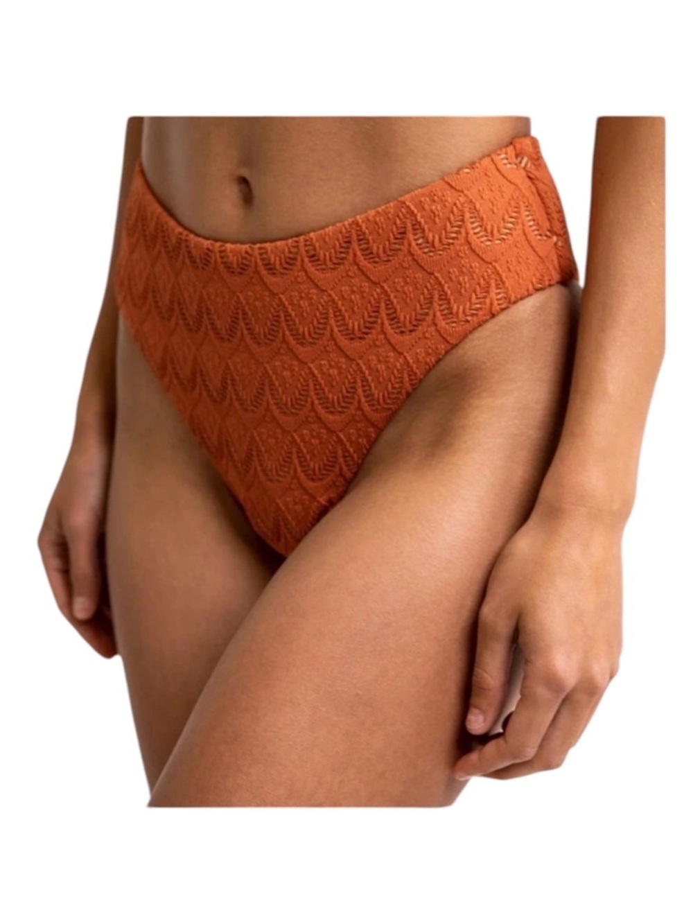 NEW RHYTHM Sanur Xanadu Cheeky Bikini Bottoms in Spice